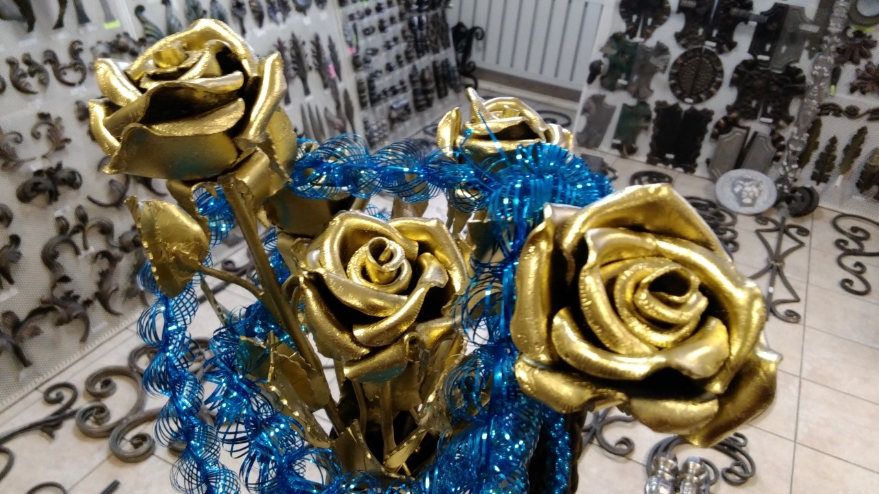 Кованые цветы ограды купить в интернет-магазине Omskelement